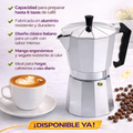 GRECA/CAFETERA DE CAFÉ MEDIANA 6 TAZAS