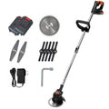 CORTA CESPED ELECTRICO 2 BATERIAS DE 48V 1 DISCOS